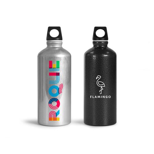 Bouteille Publicitaire 450ml en Aluminium Recyclé - Personnalisable