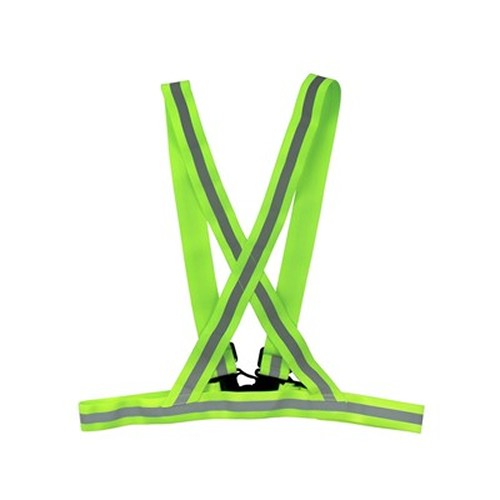 Gilet de sécurité réfléchissant personnalisable jaune