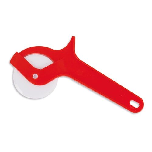 Coupe-pizza personnalisable rouge - Objet publicitaire gourmand
