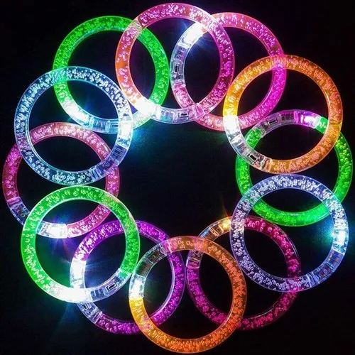 Tube de 50 Bracelets Lumineux Personnalisables - Mix Couleurs 5x200mm