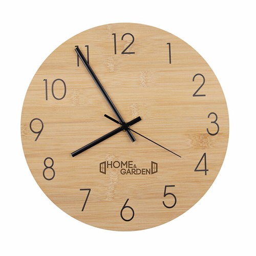 Horloge murale personnalisable Ø20cm - Cadeau publicitaire B2B