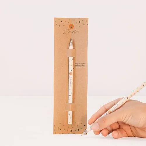 Crayon à Papier Écologique avec Graines à Planter Personnalisable