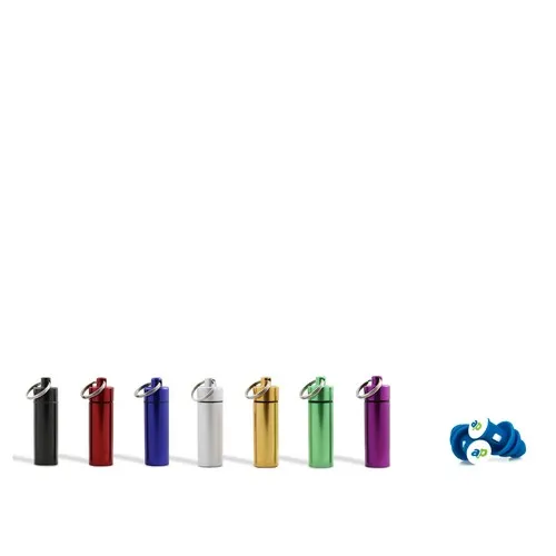 Bouchons d'Oreilles Personnalisables en Aluminium - Protection Auditive