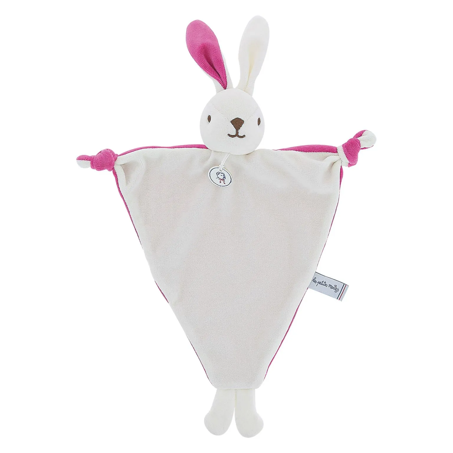 Doudou Lapin Personnalisable - Cadeau de Naissance Entreprise