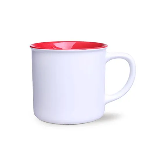 Mug Bicolore Compact Personnalisable - Design Mat et Brillant