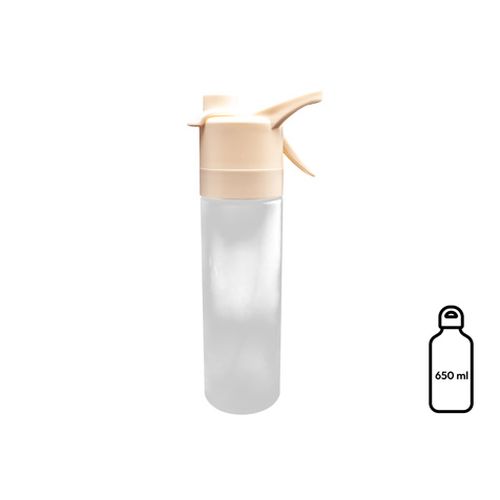 Gourde Spray 2 en 1 - 650 ml | Personnalisable par Sérigraphie