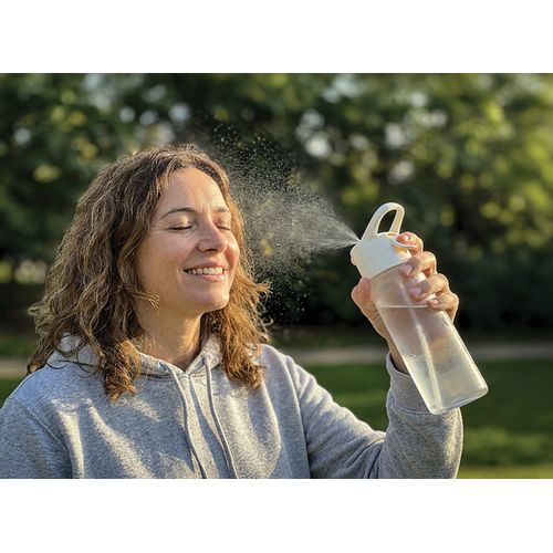 Gourde Spray 2 en 1 - 650 ml | Personnalisable par Sérigraphie