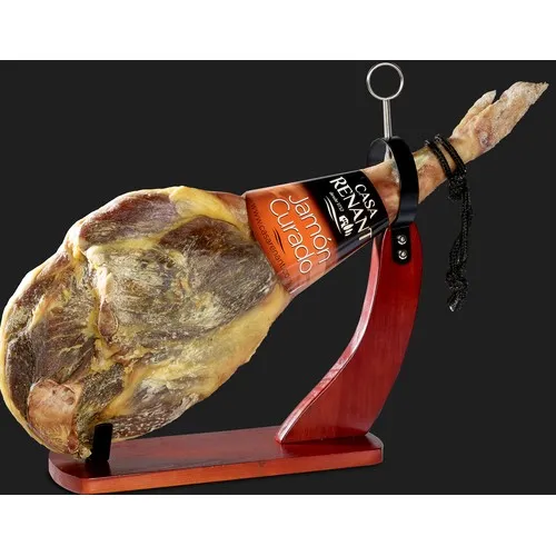 Coffret jambon Serrano (6,5 kg) avec support et couteau