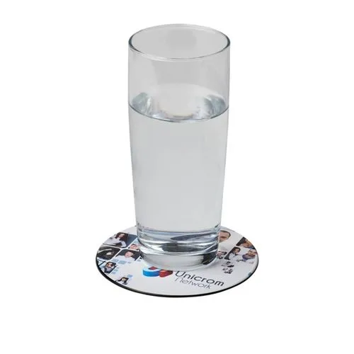 Sous-verre personnalisé écologique en plastique 100% recyclé