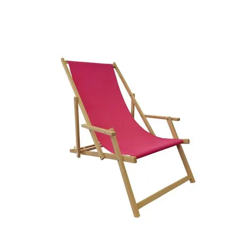 Chaise longue à accoudoirs