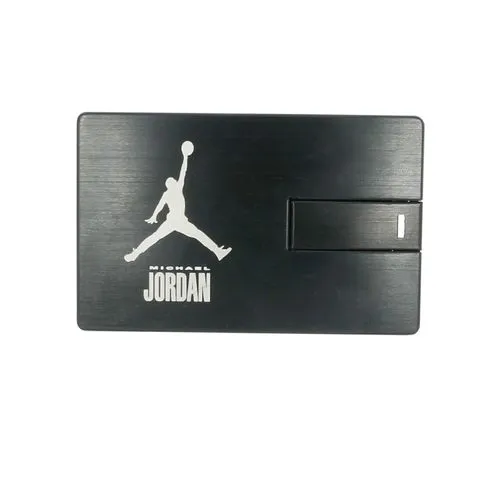 Carte USB Alu MILAN Noir 2 GO