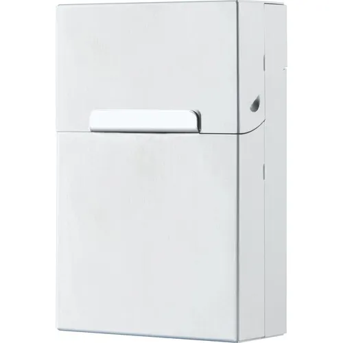 Boîte à cigarettes Touch Open personnalisable - Surface rubber antidérapante