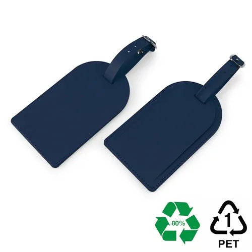 Étiquette à Bagage XXL avec Volet Confidentiel en rPET Recyclé