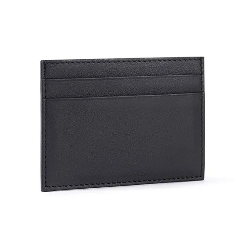 Porte-Cartes Cuir Véritable avec Personnalisation et Coffret