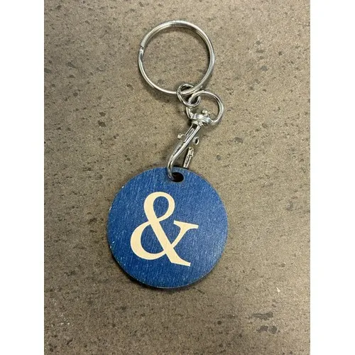 Porte-clés Bois Peuplier Français Personnalisable - Fabrication Solidaire