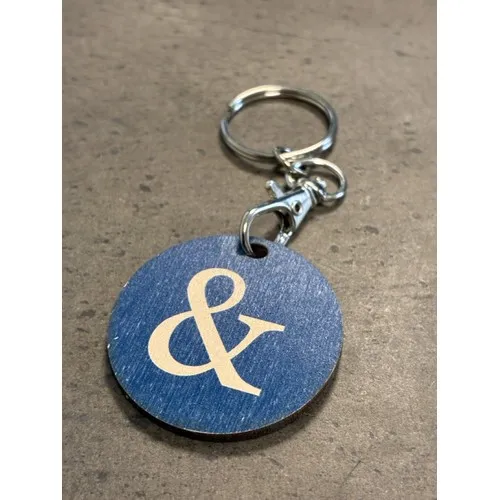 Porte-clés Bois Peuplier Français Personnalisable - Fabrication Solidaire