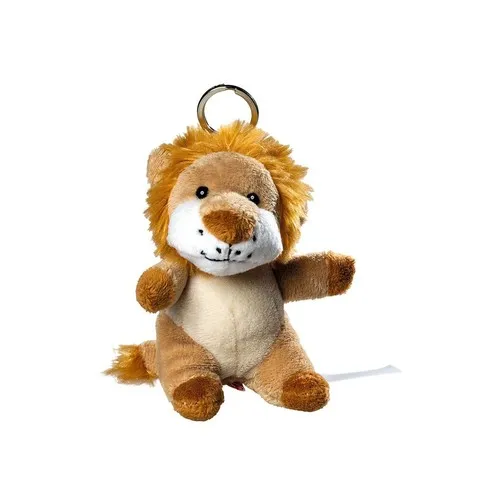 Lion de peluche avec porte-clé