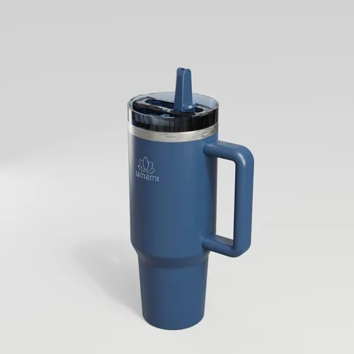 Travel Cup Isotherme 1200ml avec Paille - Personnalisable