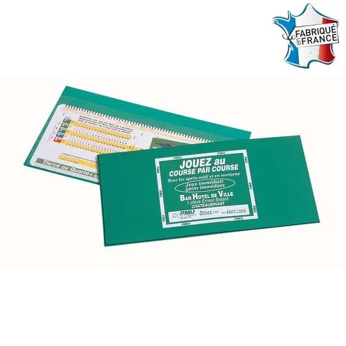 Pochette PMU 1 volet