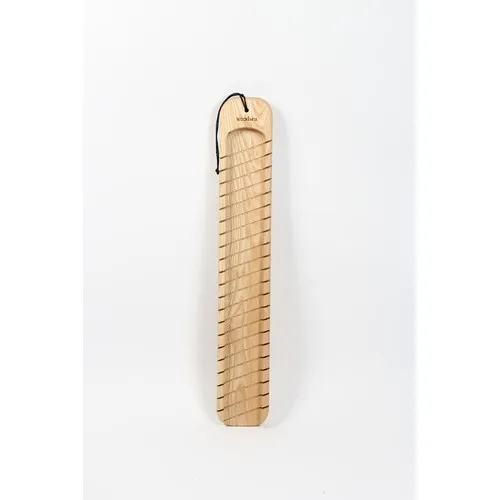 Planche à baguette en frêne personnalisable – 16 rainures de coupe