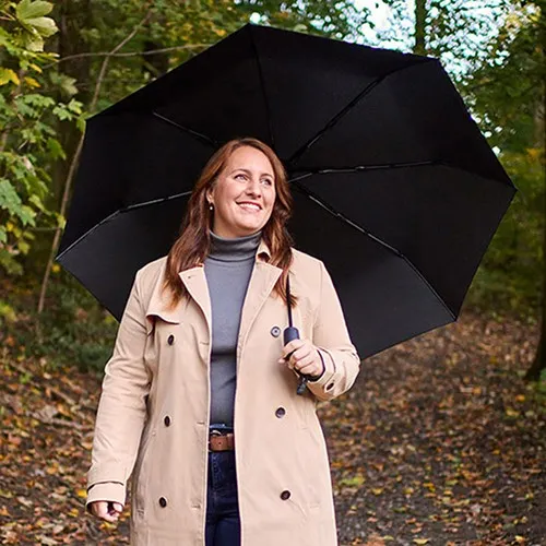 Parapluie de Poche Automatique Windproof Personnalisable - Éco-responsable