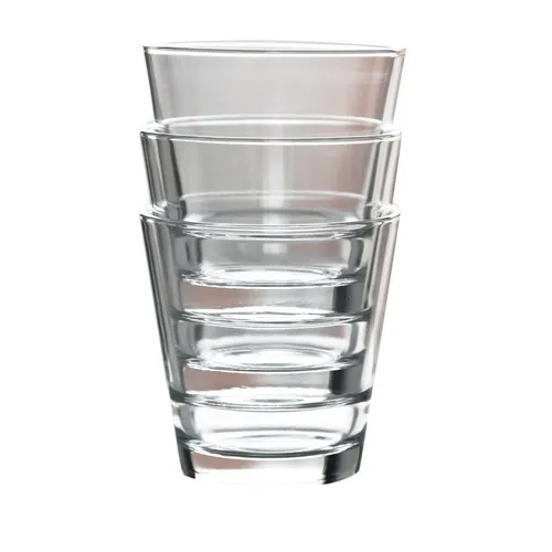 Verre empilable personnalisable G204 - Gravure logo entreprise