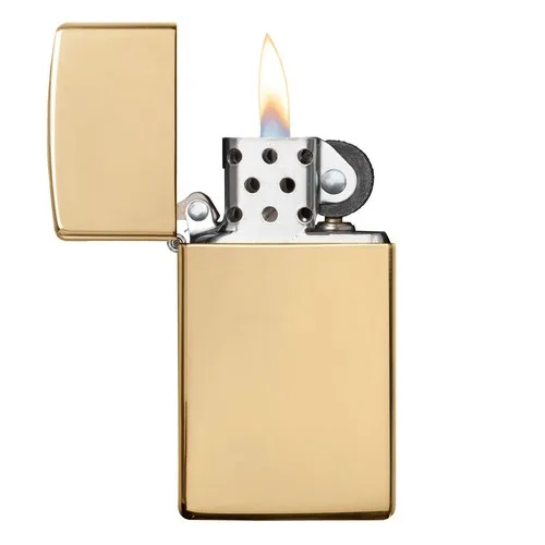 Zippo Slim® Brass High Polished