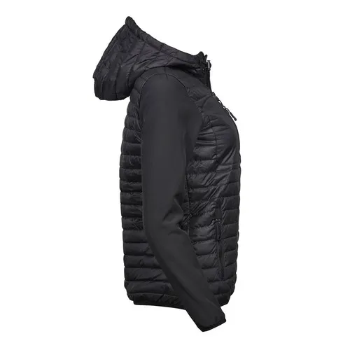 Ladies Hooded Crossover Jacket