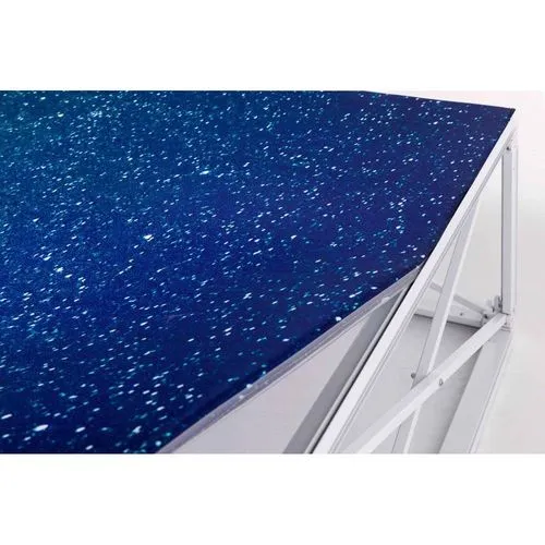 Stand Pop-Up Incurvé 3x3m avec Système SEG et Éclairage LED