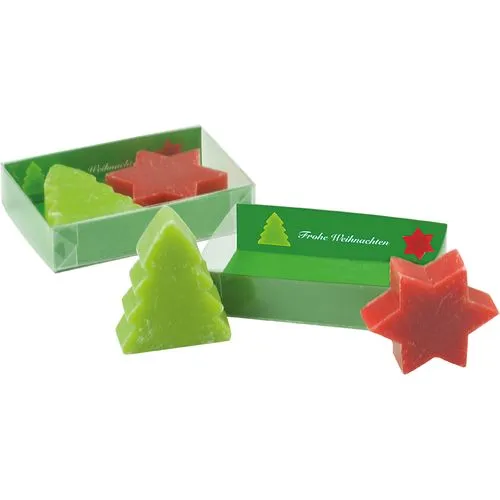 Coffret Savons de Noël Personnalisables au Lait de Brebis