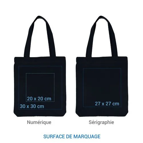 Cabas recyclé ECOLO 385 - Bleu Marine