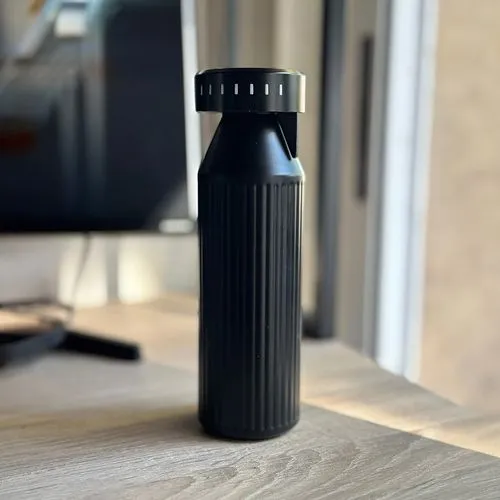 Gourde Timeos rInox 690ml. Double paroi, étanche. Rappel LED