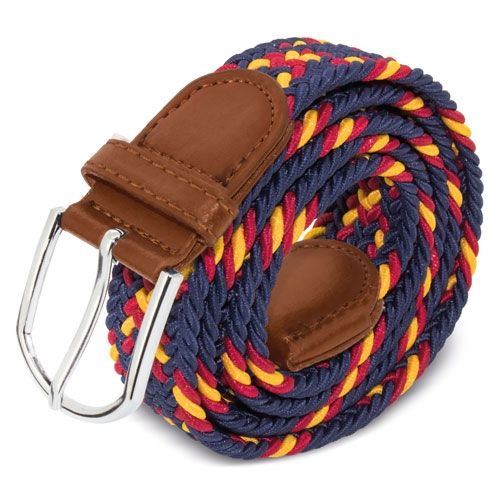 Ceinture élastique personnalisable drapeau/noire - Sérigraphie