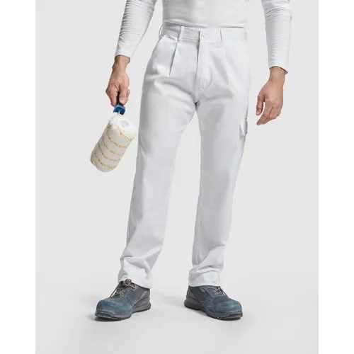 Pantalon de travail personnalisable à ceinture élastique réglable