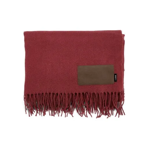 Plaid Lichtenstein, en rPET 180 g/m², patch personnalisable.