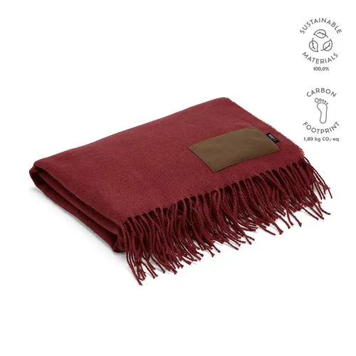 Plaid Lichtenstein, en rPET 180 g/m², patch personnalisable.