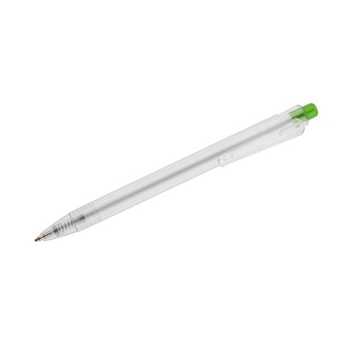 Stylo Bille Transparent en Plastique Recyclé rPET - Éco-responsable