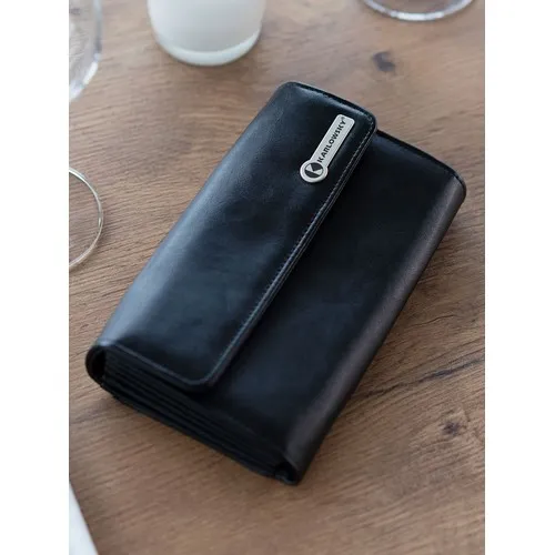 Portefeuille de serveur avec boutons-pression