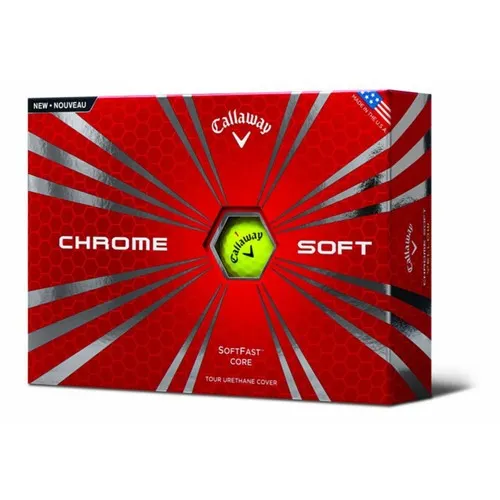 Balles de Golf CALLAWAY - CHROME SOFT