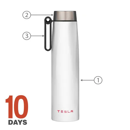 GOURDE CALYPSO XLH 750ml AVEC POIGNEE BLANC * STOCK