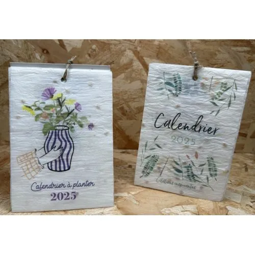 Calendrier à Planter A5 Personnalisé - 13 Variétés de Graines