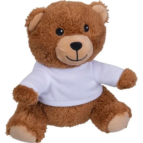 Ours en Peluche Personnalisable avec T-shirt - Objet Pub Doux