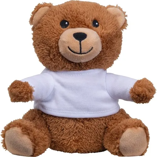 Ours en Peluche Personnalisable avec T-shirt - Objet Pub Doux