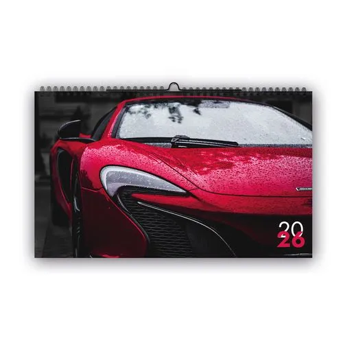 ILLUSTRE CREATION 2026 - 12 FEUILLETS FORMAT 300x420mm - IMPRESSION QUADRI RECTO SUR PAPIER 170GrCB - RELIURE SPIRALE BLANCHE - CROCHET - DOS CARTON