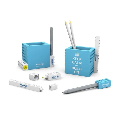 Pot à Crayons Modulable Personnalisable - Concept Construction