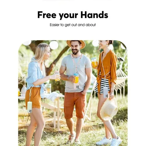 Lanière Tour de Cou avec Câble de Charge Rapide USB-C 100W