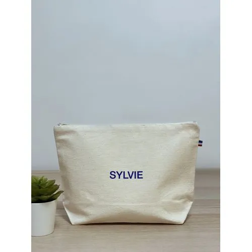Trousse en Coton Bio Français avec Soufflet - Personnalisable