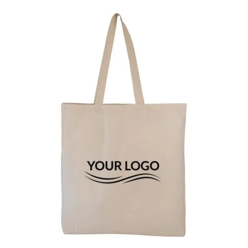 Sac Cabas Coton Naturel 160g Personnalisable - Fabrication Portugal