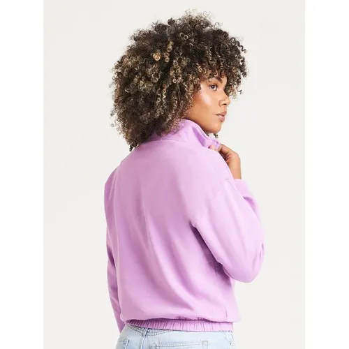 Sweat court Demi-Zippé pour Femmes