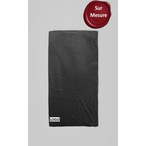 Serviette Coton Éponge 30x50 cm avec Étiquette Logo Personnalisée